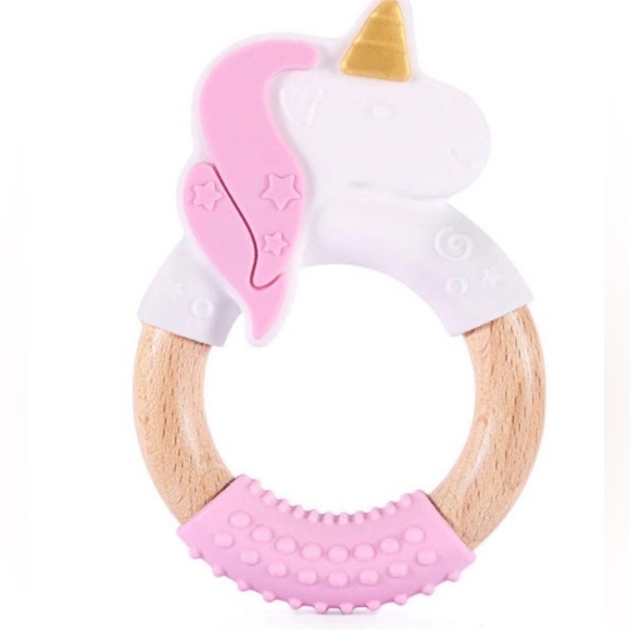 🦄Unicorn Teether’s rings🦄 (4 colors) - Picture 5 of 8